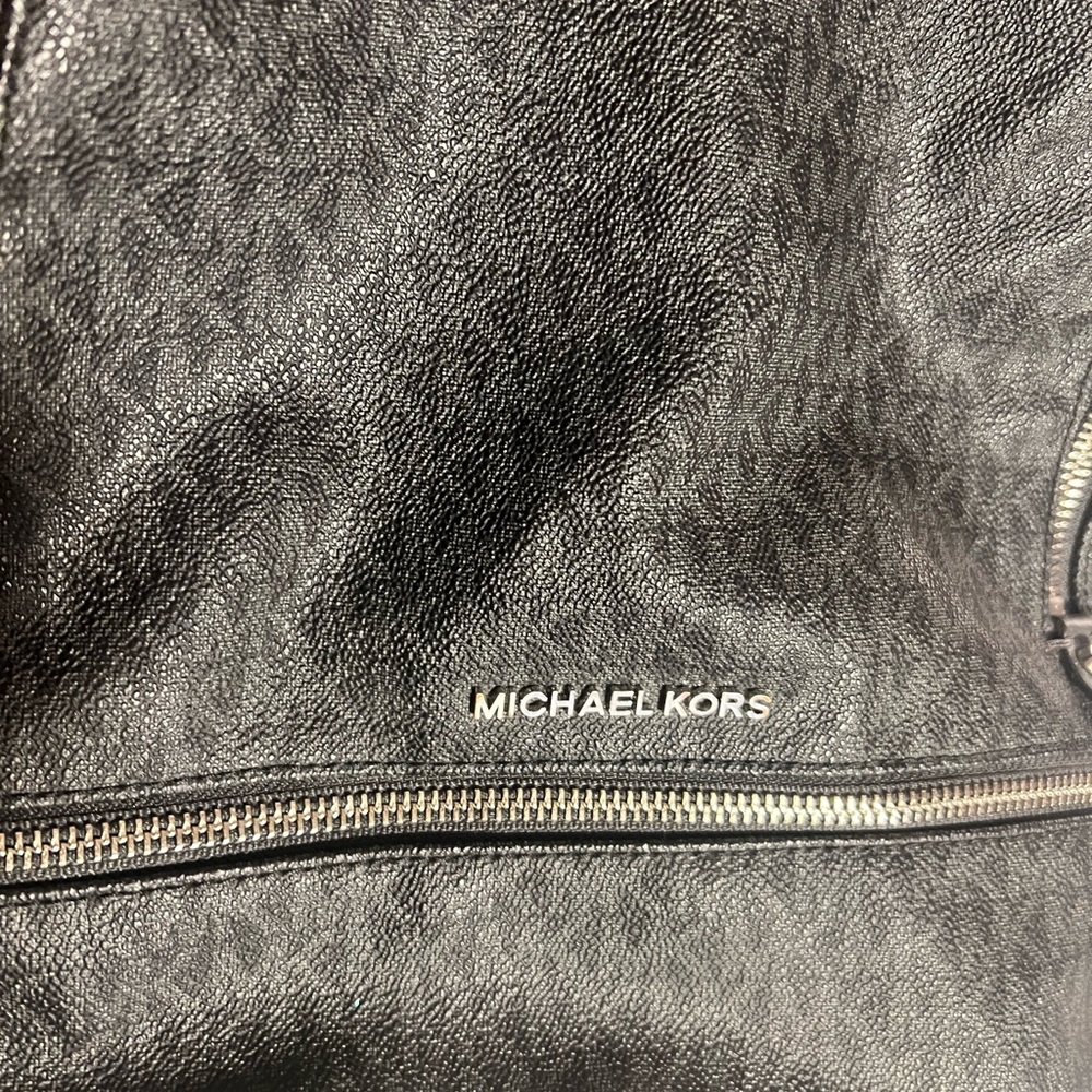 Michael Kors Signature Rhea Zip Medium Backpack - Picture 6 of 6